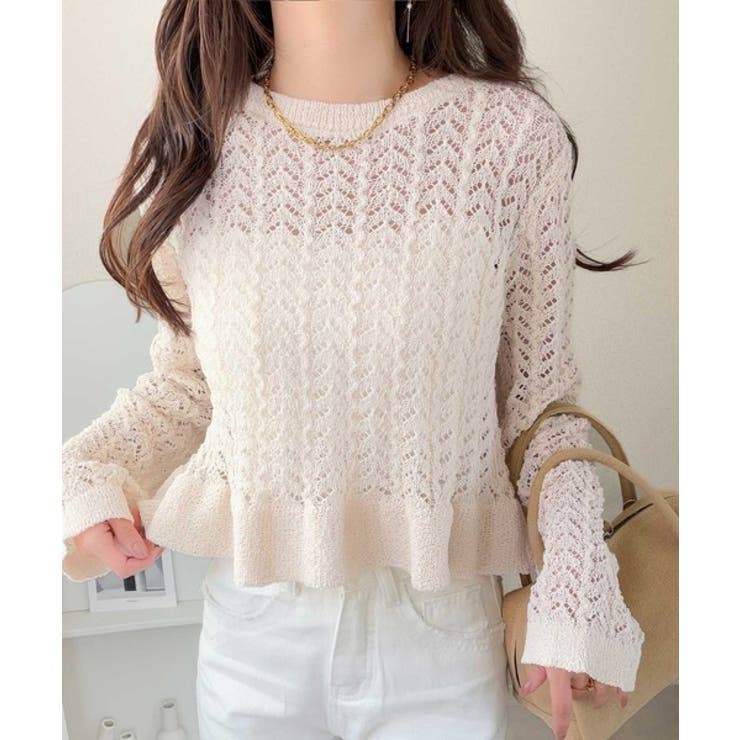 【mily bilet】ペプラムシルエットで軽やかにスタイルアップ♪前後2way… | Classical Elf  | 詳細画像4 