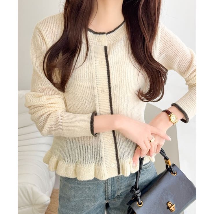 【mily bilet】これ一枚で完成、旬レイヤードスタイル。裾フリルバイカラー… | Classical Elf  | 詳細画像8 