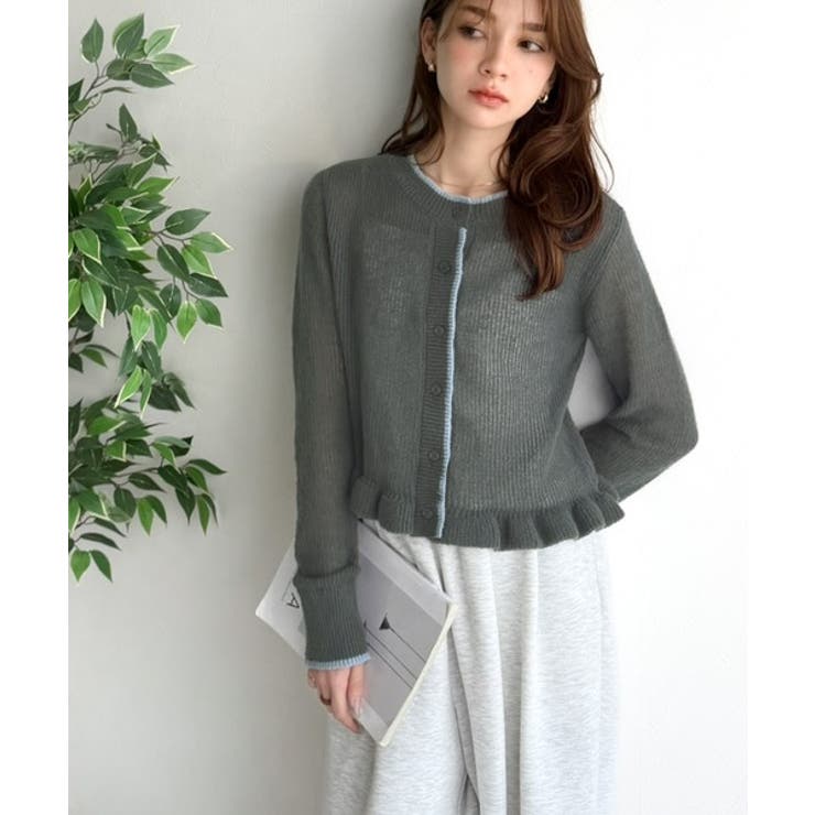 【mily bilet】これ一枚で完成、旬レイヤードスタイル。裾フリルバイカラー… | Classical Elf  | 詳細画像15 