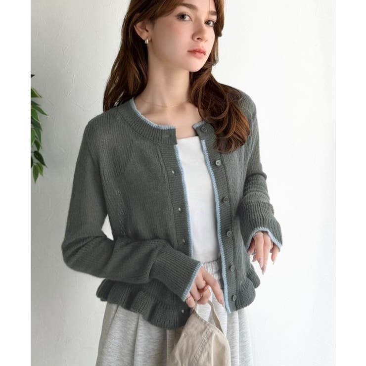 【mily bilet】これ一枚で完成、旬レイヤードスタイル。裾フリルバイカラー… | Classical Elf  | 詳細画像16 