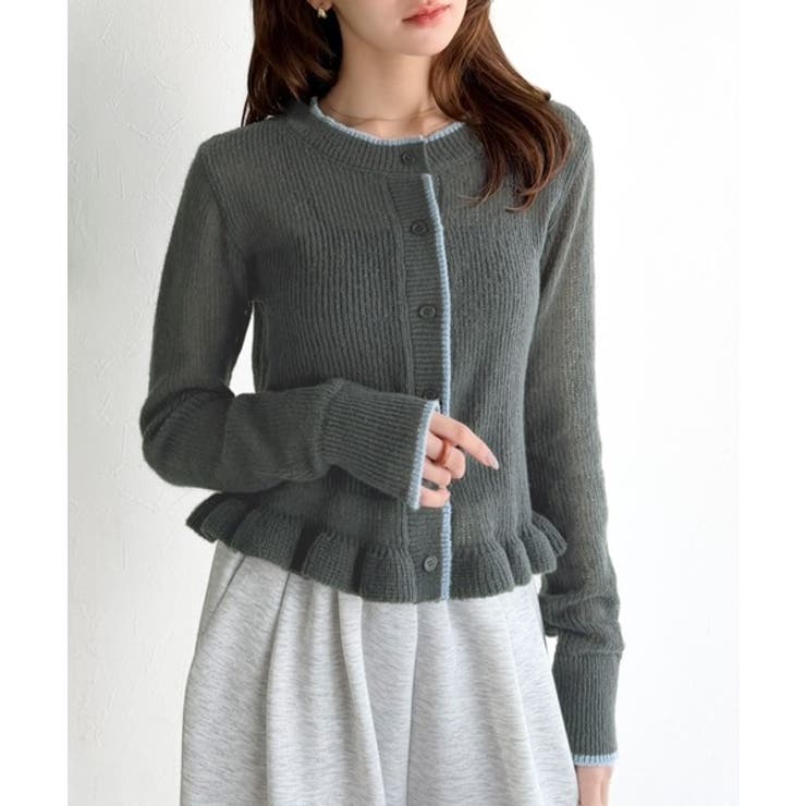 【mily bilet】これ一枚で完成、旬レイヤードスタイル。裾フリルバイカラー… | Classical Elf  | 詳細画像17 