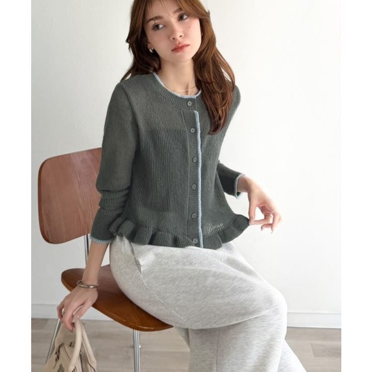 【mily bilet】これ一枚で完成、旬レイヤードスタイル。裾フリルバイカラー… | Classical Elf  | 詳細画像18 