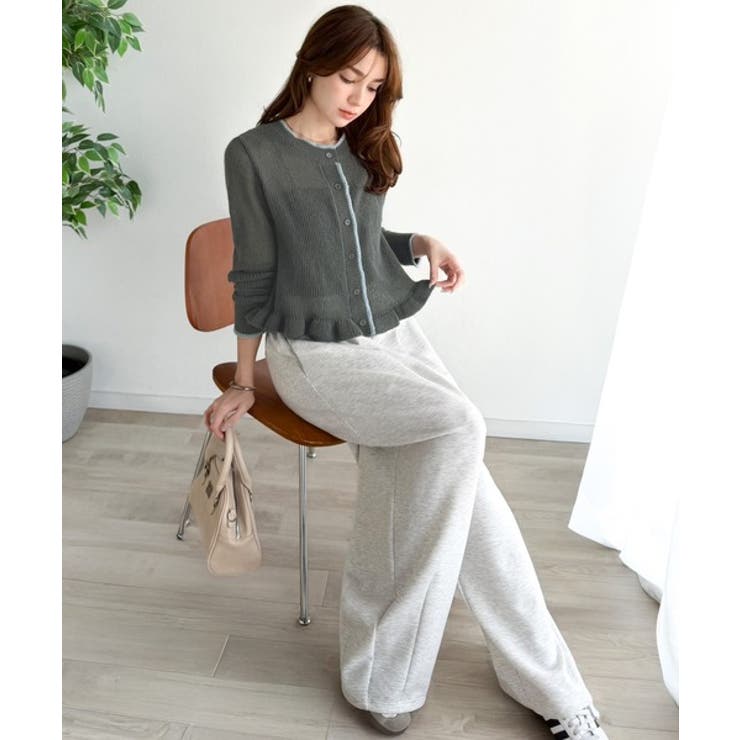 【mily bilet】これ一枚で完成、旬レイヤードスタイル。裾フリルバイカラー… | Classical Elf  | 詳細画像19 