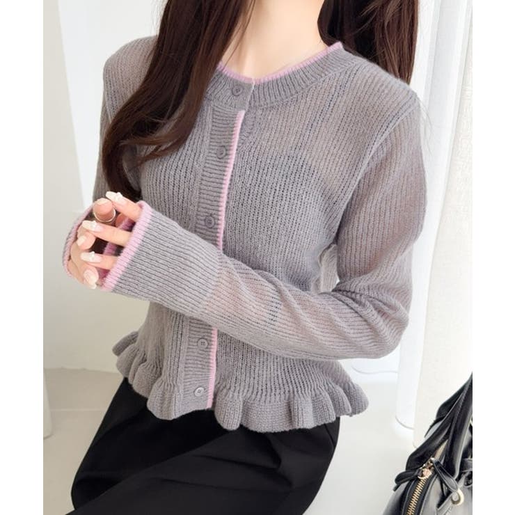 【mily bilet】これ一枚で完成、旬レイヤードスタイル。裾フリルバイカラー… | Classical Elf  | 詳細画像23 