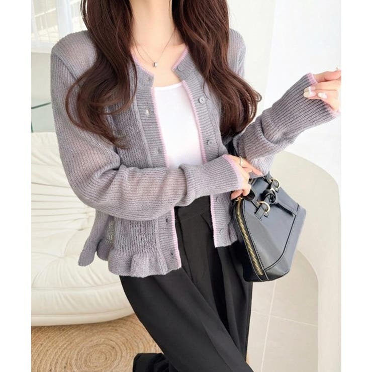 【mily bilet】これ一枚で完成、旬レイヤードスタイル。裾フリルバイカラー… | Classical Elf  | 詳細画像25 