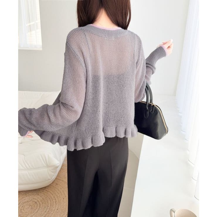 【mily bilet】これ一枚で完成、旬レイヤードスタイル。裾フリルバイカラー… | Classical Elf  | 詳細画像26 