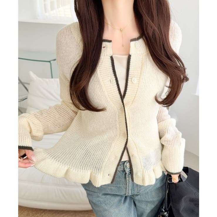 【mily bilet】これ一枚で完成、旬レイヤードスタイル。裾フリルバイカラー… | Classical Elf  | 詳細画像1 