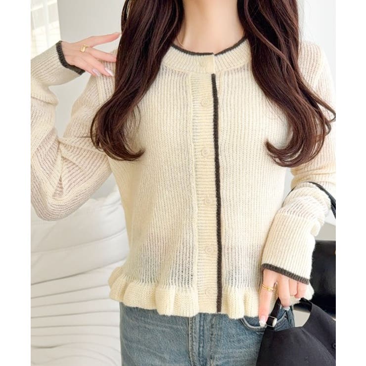 【mily bilet】これ一枚で完成、旬レイヤードスタイル。裾フリルバイカラー… | Classical Elf  | 詳細画像2 