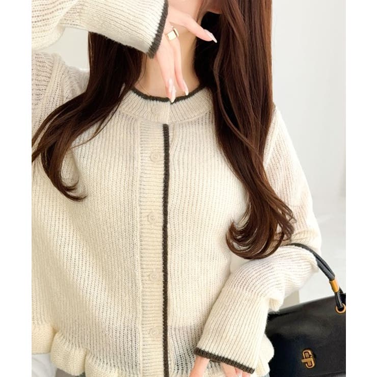 【mily bilet】これ一枚で完成、旬レイヤードスタイル。裾フリルバイカラー… | Classical Elf  | 詳細画像4 