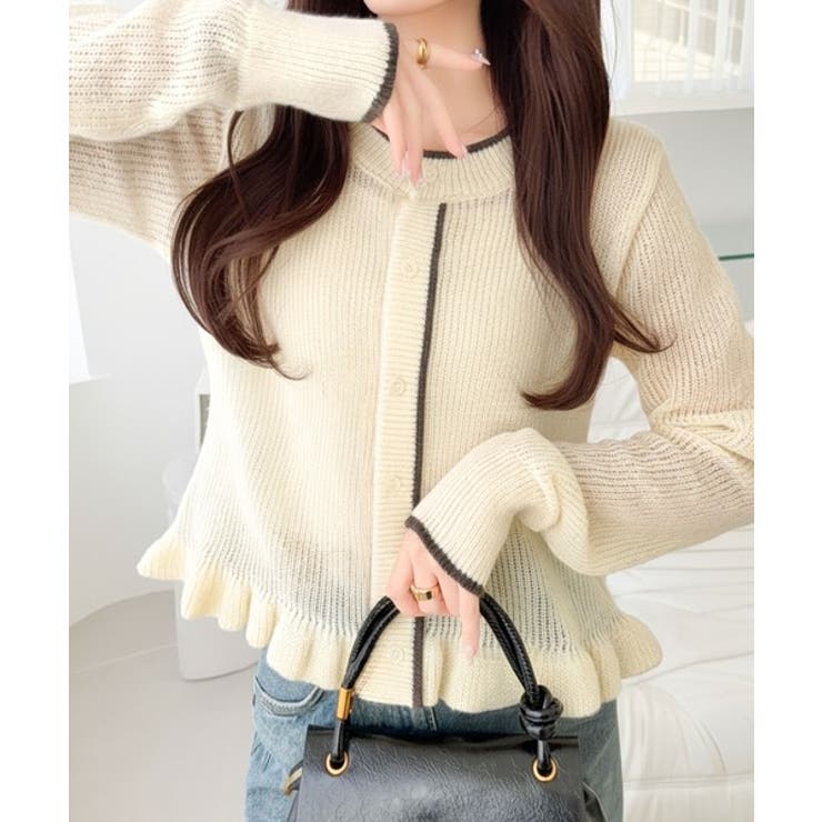 【mily bilet】これ一枚で完成、旬レイヤードスタイル。裾フリルバイカラー… | Classical Elf  | 詳細画像6 