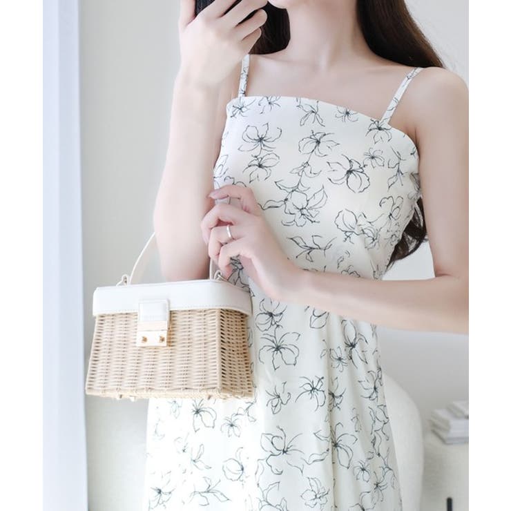 【mily bilet】透け感コーデ でつくる、映えガーリー。前後2WAY花柄シ… | Classical Elf  | 詳細画像9 