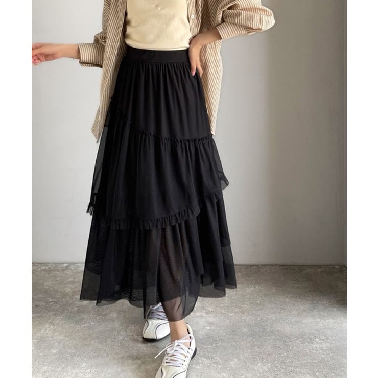 【mily bilet】大人可愛いエアリーな存在感。アシンメトリーフリルチェック… | Classical Elf  | 詳細画像7 