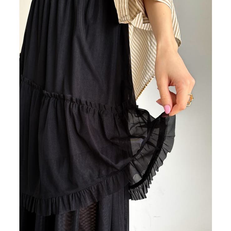 【mily bilet】大人可愛いエアリーな存在感。アシンメトリーフリルチェック… | Classical Elf  | 詳細画像34 