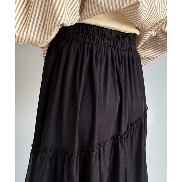 【mily bilet】大人可愛いエアリーな存在感。アシンメトリーフリルチェック… | Classical Elf  | 詳細画像36 