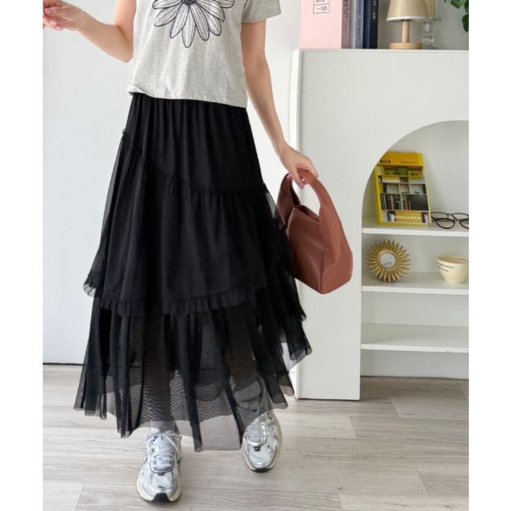 【mily bilet】大人可愛いエアリーな存在感。アシンメトリーフリルチェック… | Classical Elf  | 詳細画像2 