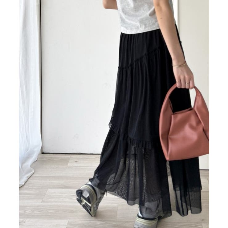 【mily bilet】大人可愛いエアリーな存在感。アシンメトリーフリルチェック… | Classical Elf  | 詳細画像4 