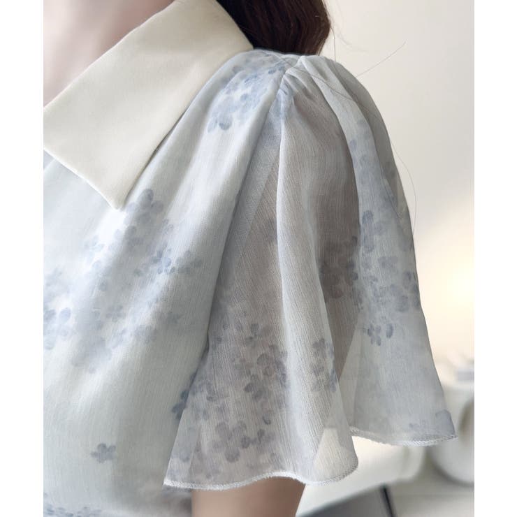 【mily bilet】夏を涼む相棒ワンピ♪水彩フラワーが上品。シアーフローラル… | Classical Elf  | 詳細画像23 