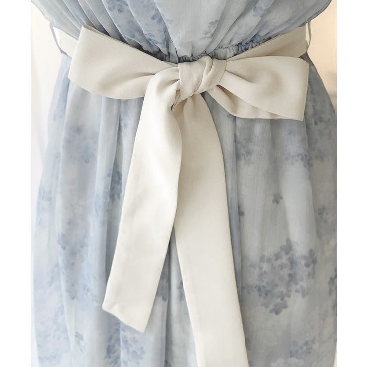【mily bilet】夏を涼む相棒ワンピ♪水彩フラワーが上品。シアーフローラル… | Classical Elf  | 詳細画像24 