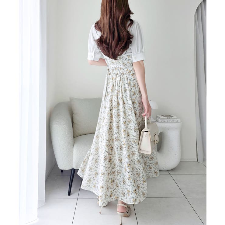 【mily bilet】“似合うね”がもらえる、愛されシルエット。無地シャツ×花… | Classical Elf  | 詳細画像10 