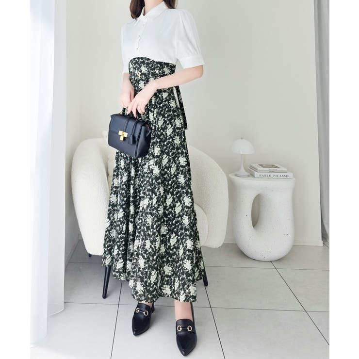 【mily bilet】“似合うね”がもらえる、愛されシルエット。無地シャツ×花… | Classical Elf  | 詳細画像21 