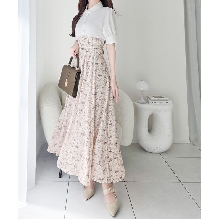 【mily bilet】“似合うね”がもらえる、愛されシルエット。無地シャツ×花… | Classical Elf  | 詳細画像27 