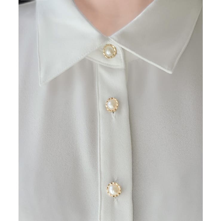 【mily bilet】“似合うね”がもらえる、愛されシルエット。無地シャツ×花… | Classical Elf  | 詳細画像31 