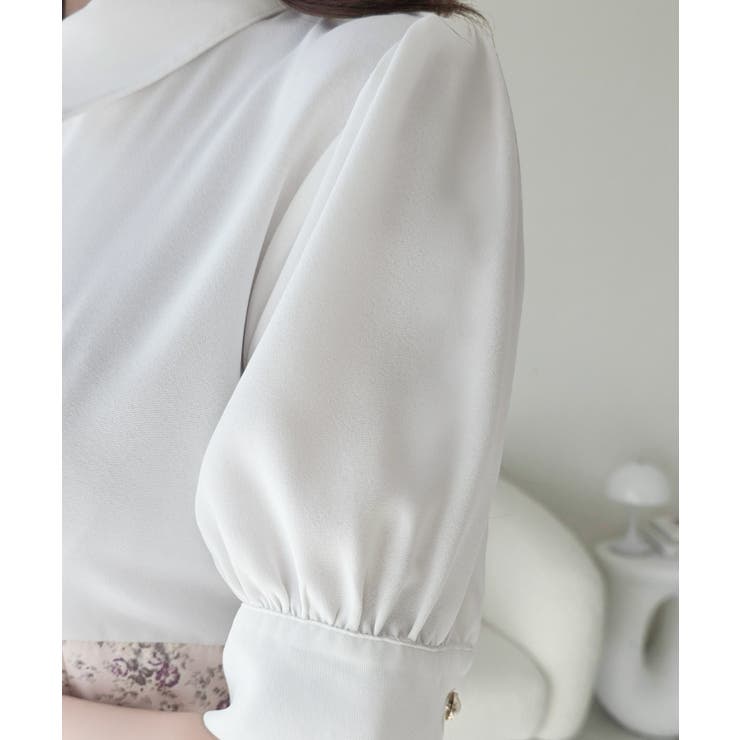 【mily bilet】“似合うね”がもらえる、愛されシルエット。無地シャツ×花… | Classical Elf  | 詳細画像35 