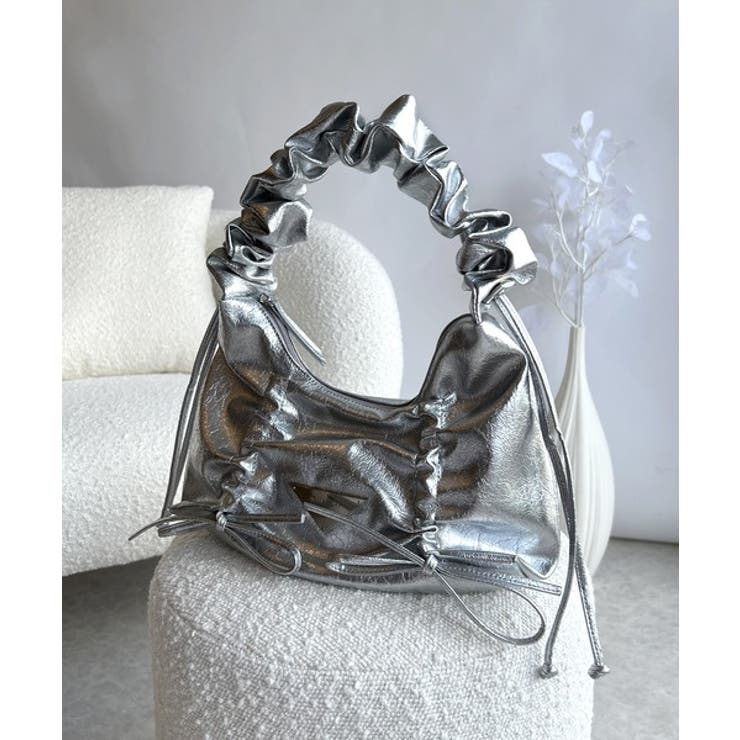 見た目以上の収納力。クラッキングエナメル２WAYドロストハンドルリボンデザインハ… | Classical Elf  | 詳細画像22 