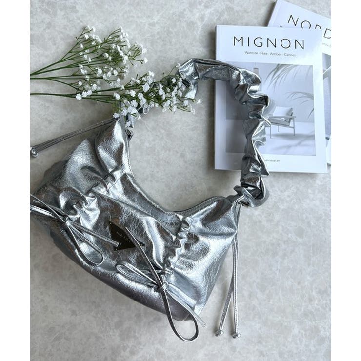 見た目以上の収納力。クラッキングエナメル２WAYドロストハンドルリボンデザインハ… | Classical Elf  | 詳細画像23 