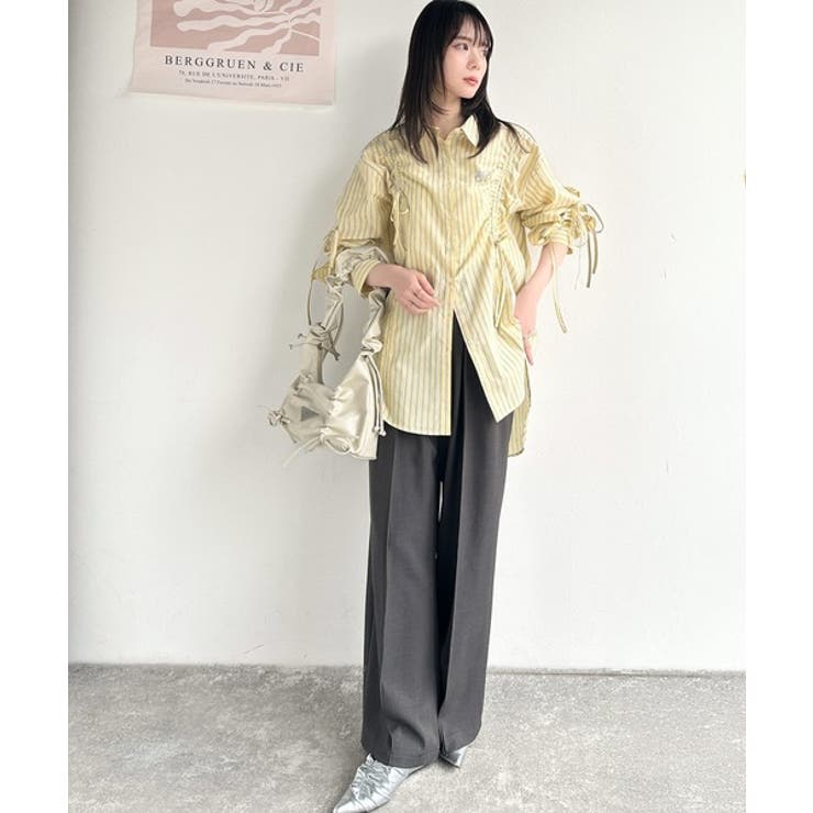 見た目以上の収納力。クラッキングエナメル２WAYドロストハンドルリボンデザインハ… | Classical Elf  | 詳細画像5 