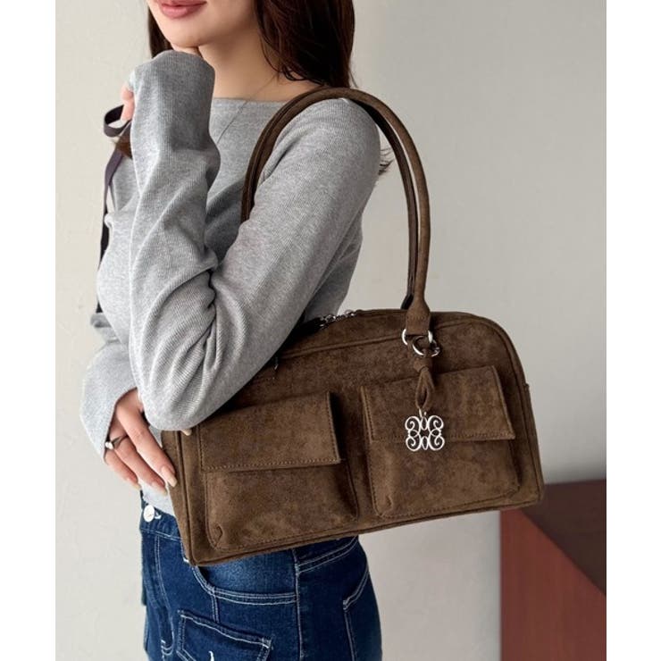 【mily bilet】今季マストなトレンドバッグ。チャーム付きショルダーバッグ | Classical Elf  | 詳細画像25 