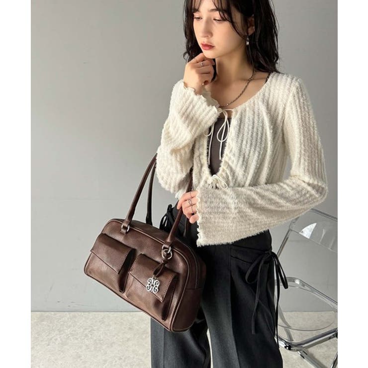 【mily bilet】今季マストなトレンドバッグ。チャーム付きショルダーバッグ | Classical Elf  | 詳細画像33 