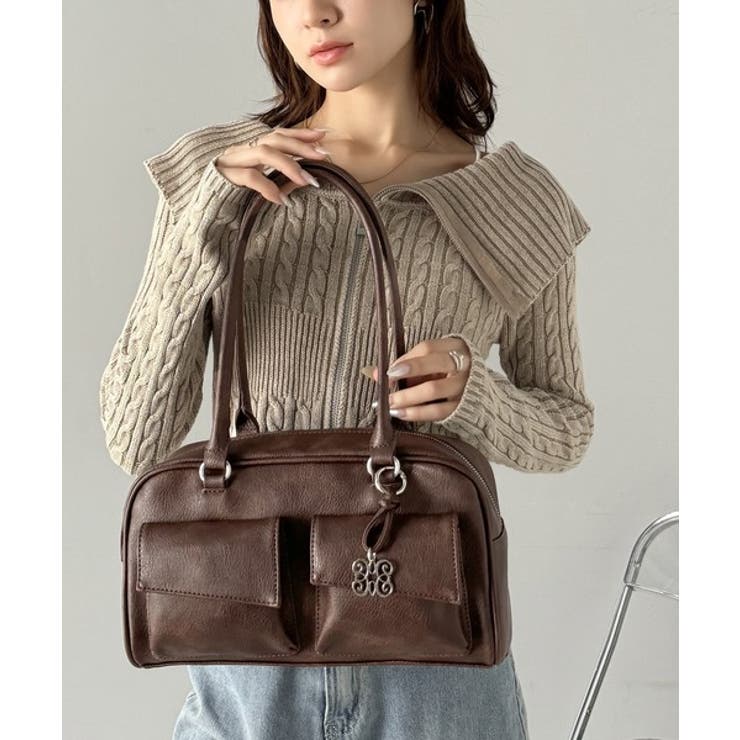 【mily bilet】今季マストなトレンドバッグ。チャーム付きショルダーバッグ | Classical Elf  | 詳細画像34 