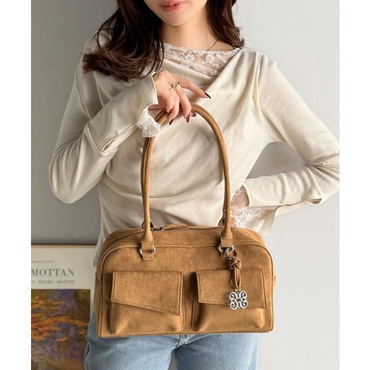 【mily bilet】今季マストなトレンドバッグ。チャーム付きショルダーバッグ | Classical Elf  | 詳細画像49 