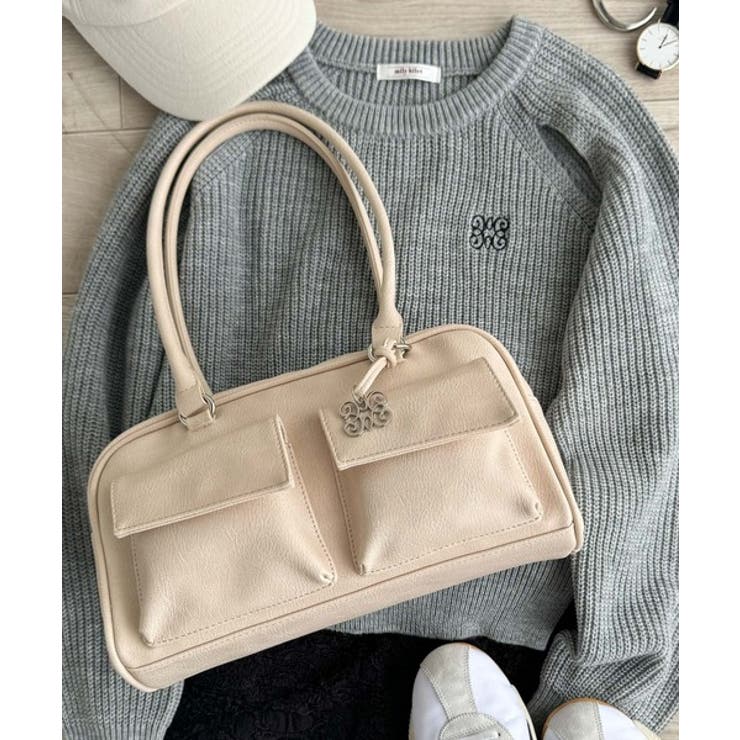 【mily bilet】今季マストなトレンドバッグ。チャーム付きショルダーバッグ | Classical Elf  | 詳細画像54 