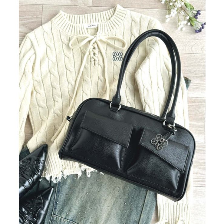 【mily bilet】今季マストなトレンドバッグ。チャーム付きショルダーバッグ | Classical Elf  | 詳細画像57 