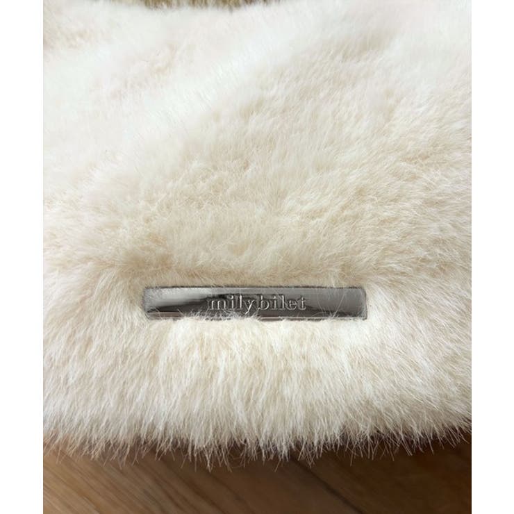 ふんわり華やぎのアイテム。ロゴプレート使いボリュームファーバッグ | Classical Elf  | 詳細画像30 