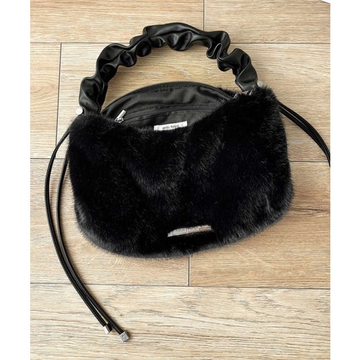 ふんわり華やぎのアイテム。ロゴプレート使いボリュームファーバッグ | Classical Elf  | 詳細画像41 