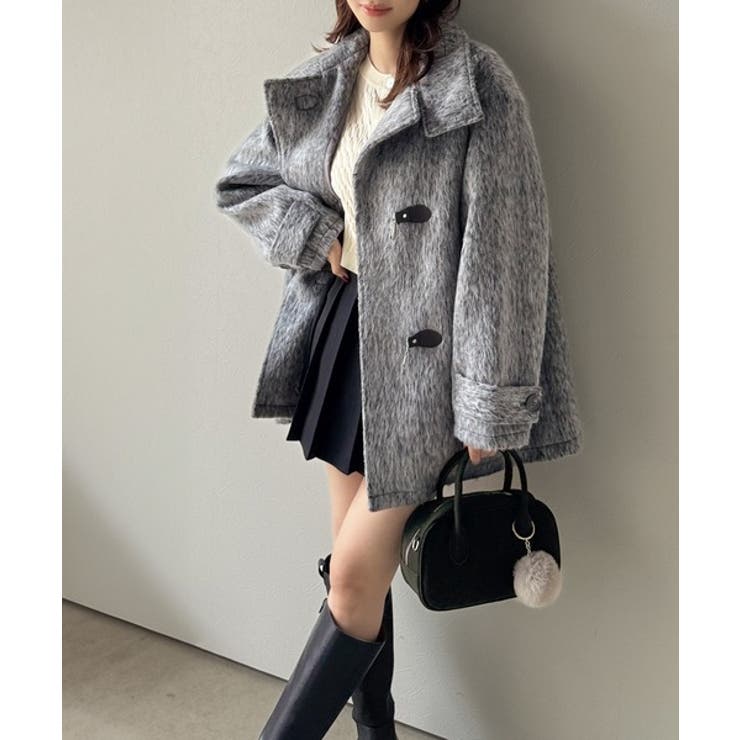 甘い見た目で実力派♪エンボスロゴスウェードライクミニボストンバッグ | Classical Elf  | 詳細画像18 