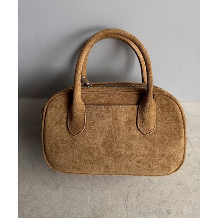 甘い見た目で実力派♪エンボスロゴスウェードライクミニボストンバッグ | Classical Elf  | 詳細画像49 