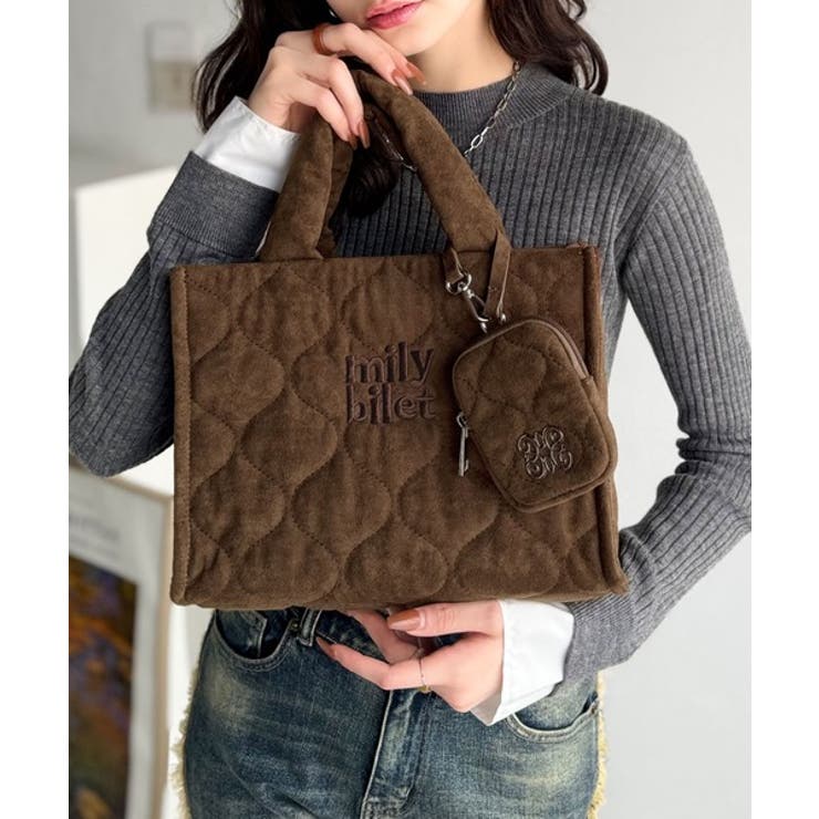 【mily bilet】ふわふわもちもちの質感が魅力のスウェードライクキルティン… | Classical Elf  | 詳細画像11 