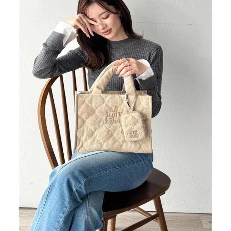 【mily bilet】ふわふわもちもちの質感が魅力のスウェードライクキルティン… | Classical Elf  | 詳細画像15 