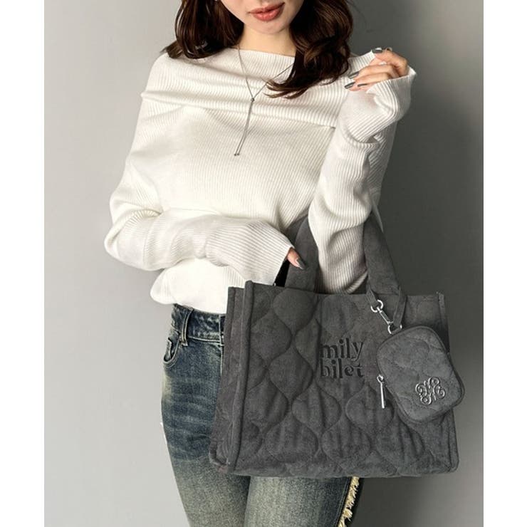 【mily bilet】ふわふわもちもちの質感が魅力のスウェードライクキルティン… | Classical Elf  | 詳細画像5 