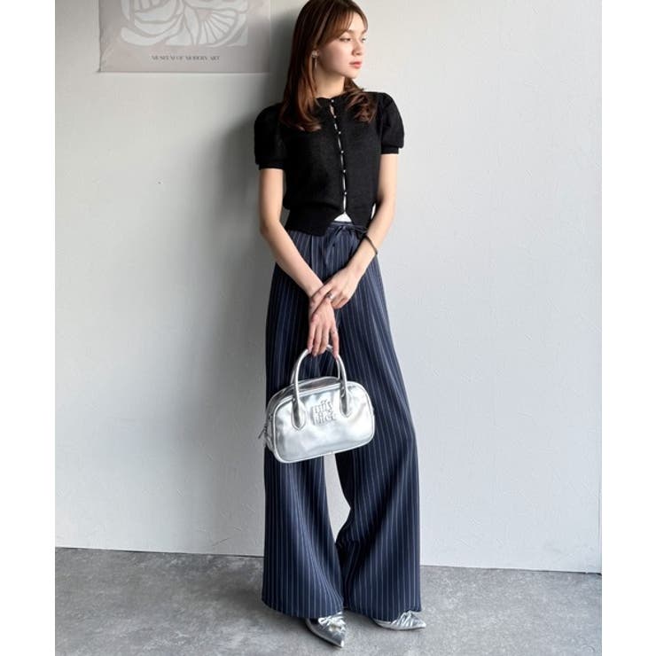 着回し力無限大。パフスリーブ2WAYサマーニットカーディガン | Classical Elf  | 詳細画像19 