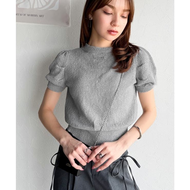 着回し力無限大。パフスリーブ2WAYサマーニットカーディガン | Classical Elf  | 詳細画像31 