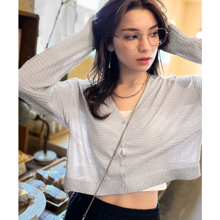 シルバー | 【mily bilet】冷房対策は、さりげキラ感で可愛く盛るのが正解◎箔プリント… | Classical Elf 