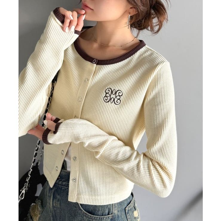 アイボリー | 【予約受付中】【mily bilet】洗練された大人のカジュアルスタイルに。配色… | Classical Elf 