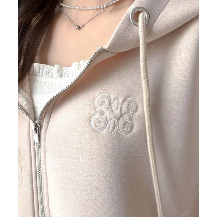 【mily bilet】旬のドット刺繍×ダブルジップで着こなし広がる主役級パーカ… | Classical Elf  | 詳細画像33 