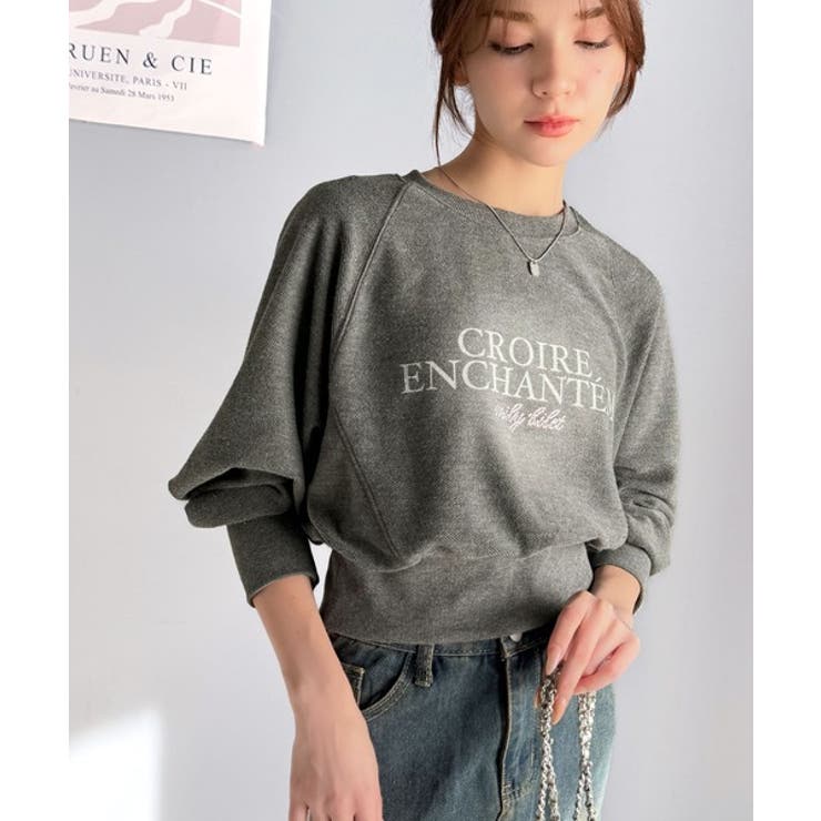 【mily bilet】カジュアルだけどこなれ感たっぷり。ラインストーン＆ぼかし… | Classical Elf  | 詳細画像1 