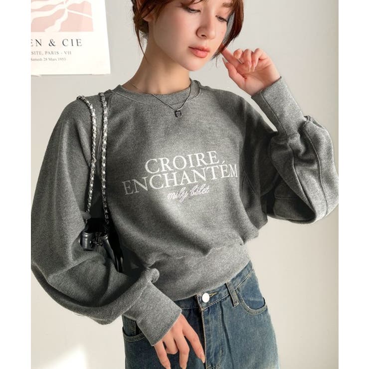 【mily bilet】カジュアルだけどこなれ感たっぷり。ラインストーン＆ぼかし… | Classical Elf  | 詳細画像2 